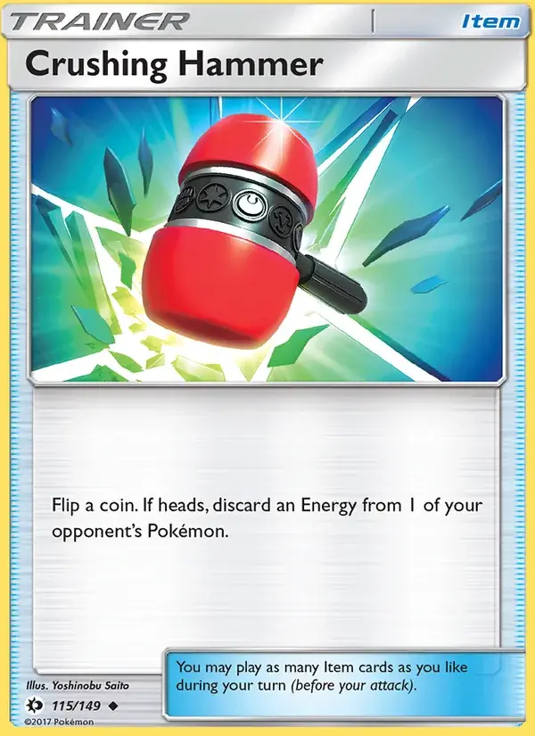Crushing Hammer - 115/172 - Sun & Moon