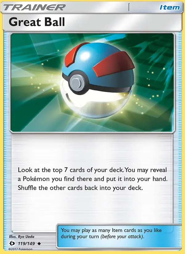 Great Ball - 119/172 - Sun & Moon
