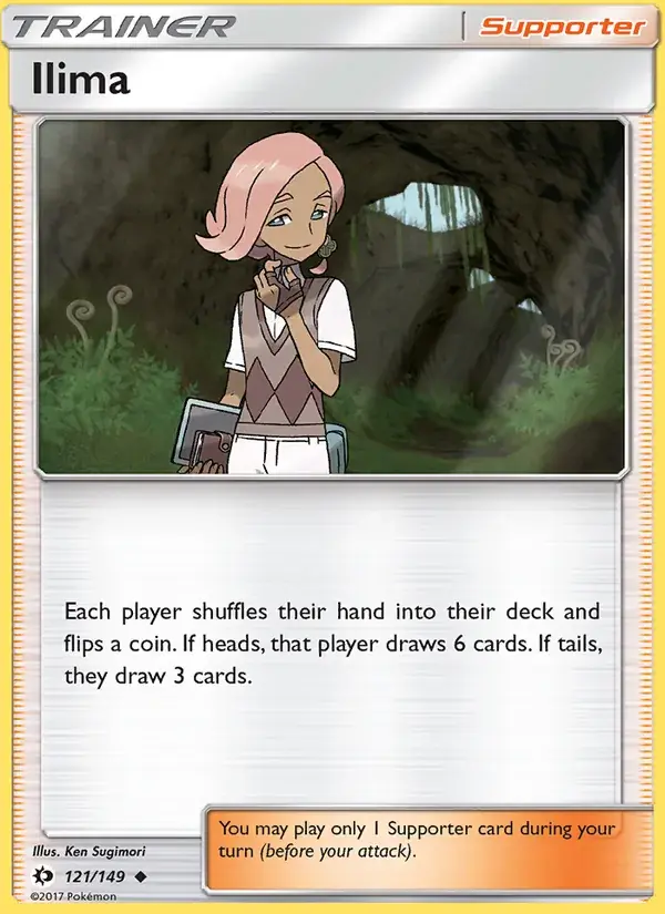 Ilima - 121/172 - Sun & Moon