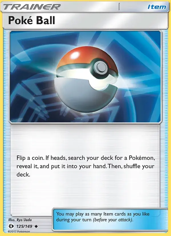 Poké Ball - 125/172 - Sun & Moon