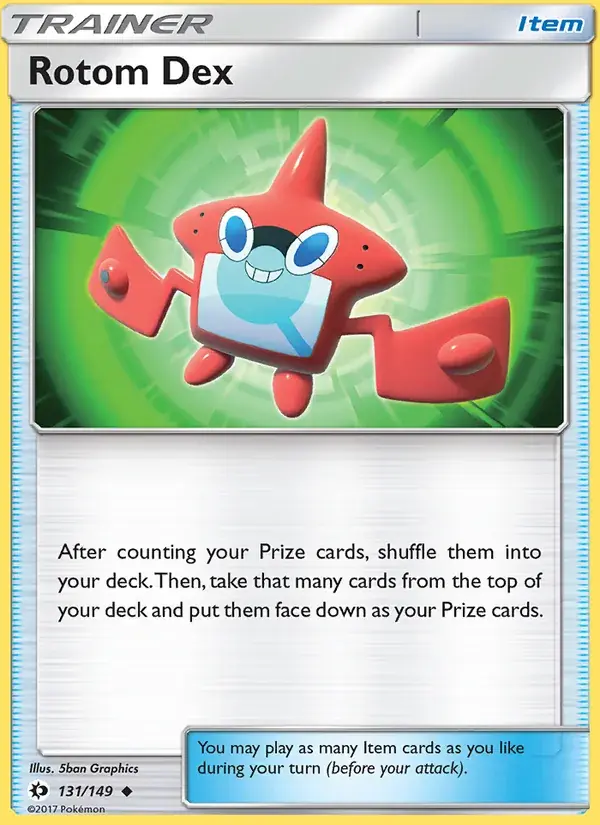 Rotom Dex - 131/172 - Sun & Moon