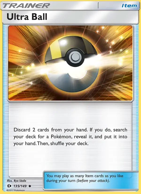 Ultra Ball - 135/172 - Sun & Moon