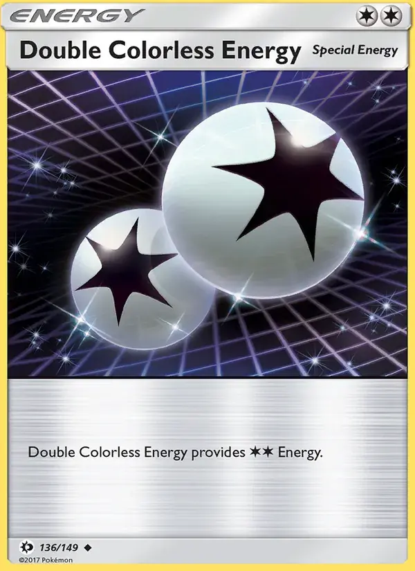 Double Colorless Energy - 136/172 - Sun & Moon
