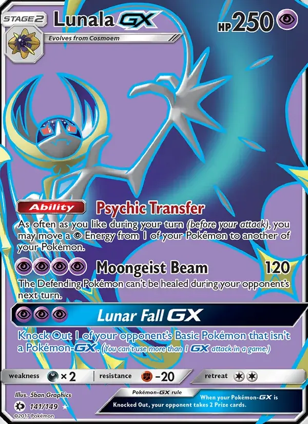 Lunala GX - 141/172 - Sun & Moon