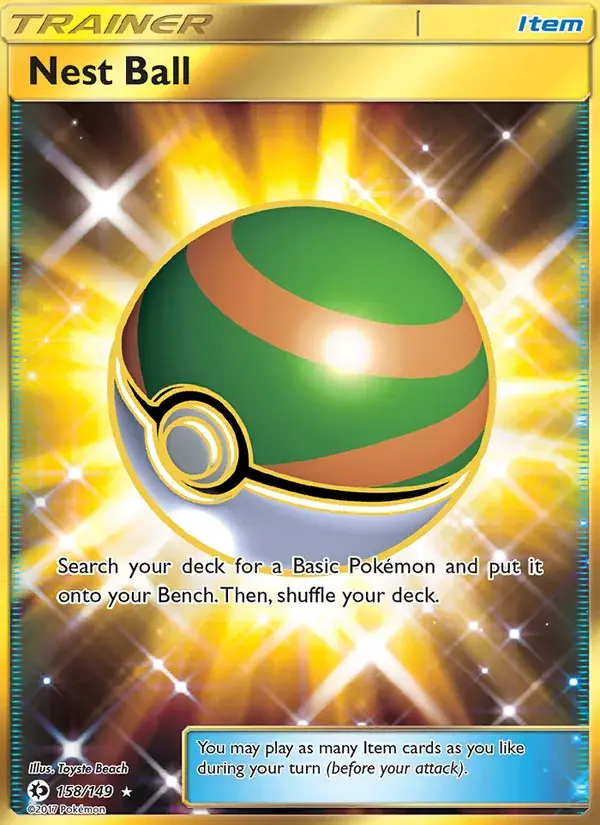 Nest Ball - 158/172 - Sun & Moon