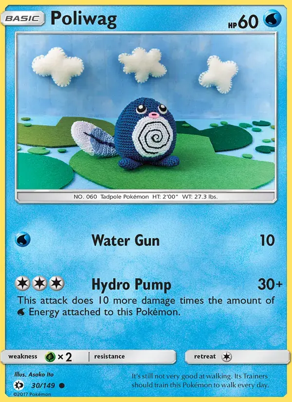 Poliwag - 30/172 - Sun & Moon