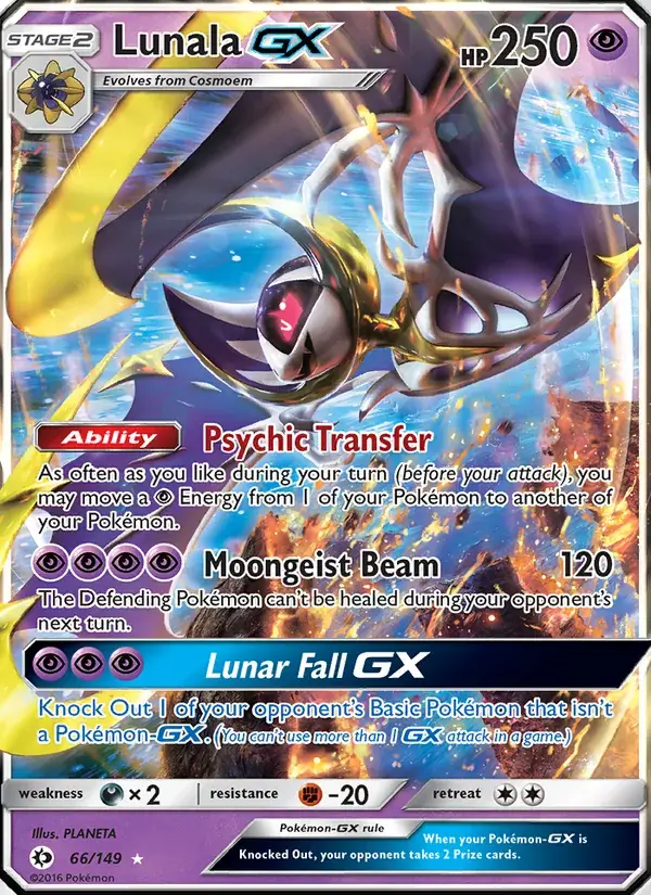 Lunala GX - 66/172 - Sun & Moon