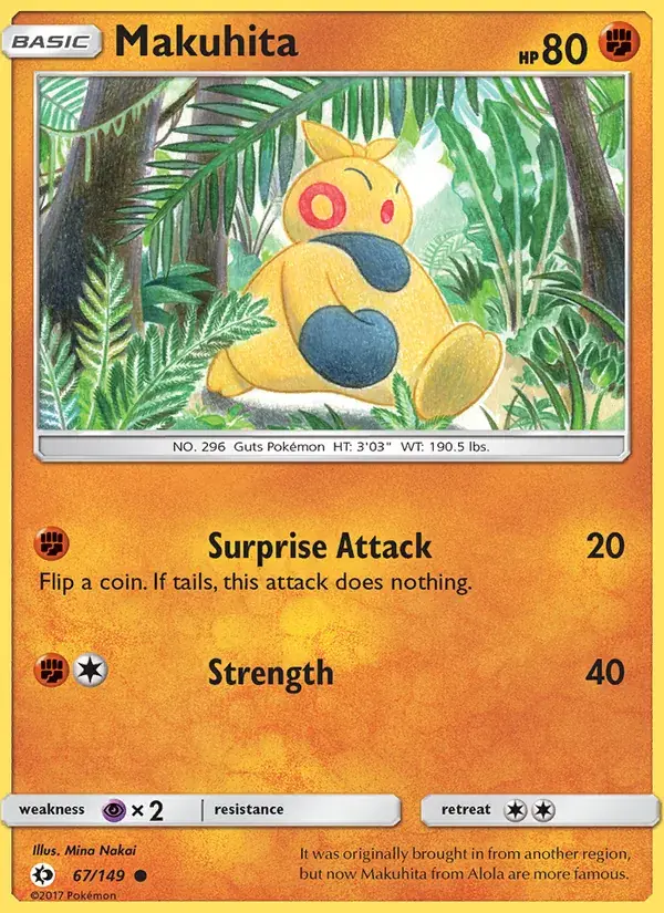 Makuhita - 67/172 - Sun & Moon