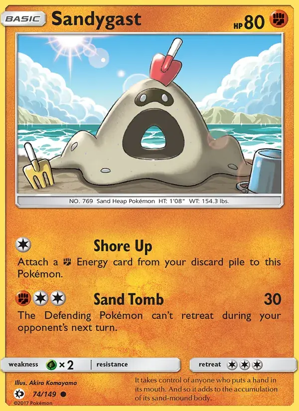 Sandygast - 74/172 - Sun & Moon