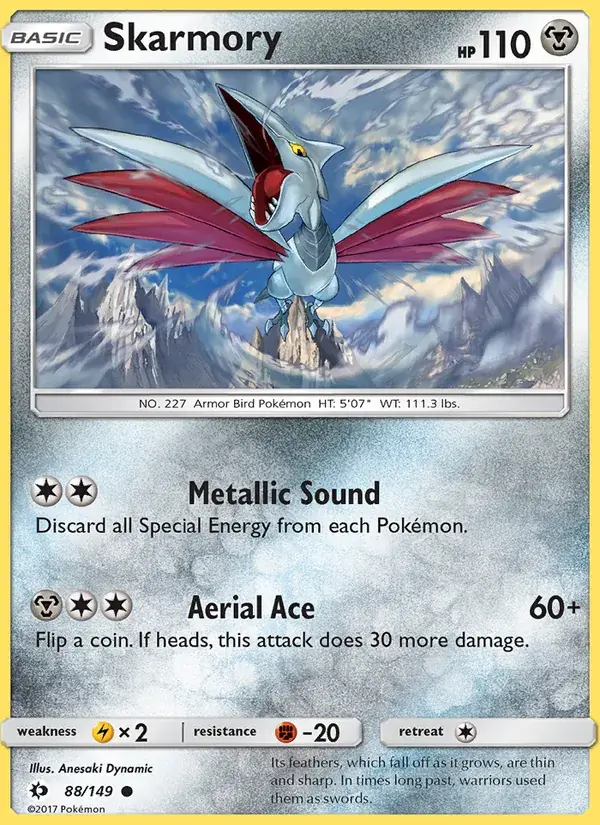 Skarmory - 88/172 - Sun & Moon