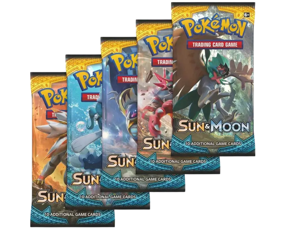 Sun & Moon: Booster Pack Art Set
