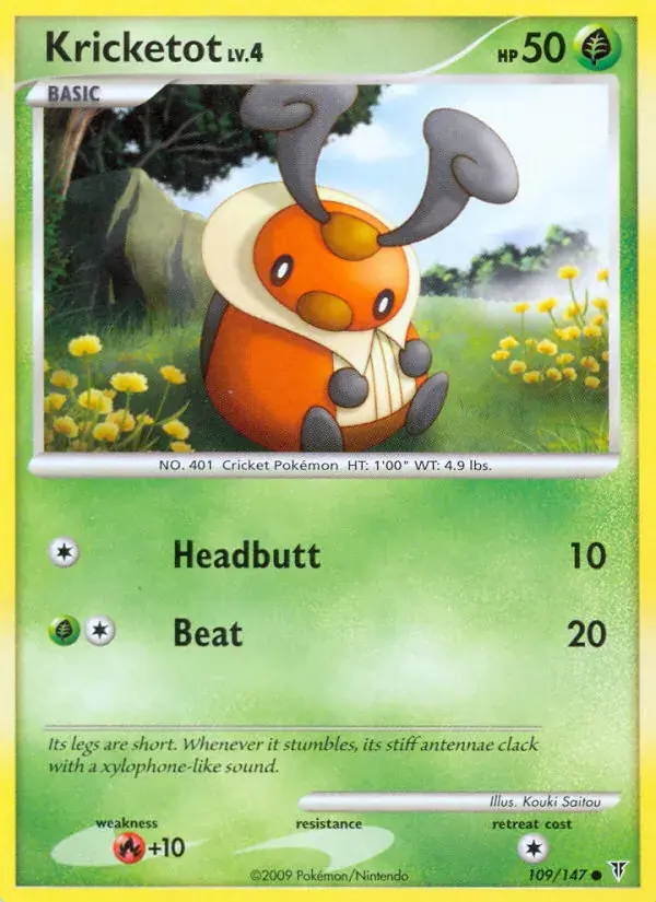 Kricketot - 109/153 - Supreme Victors