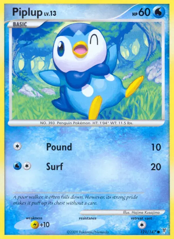 Piplup - 121/153 - Supreme Victors