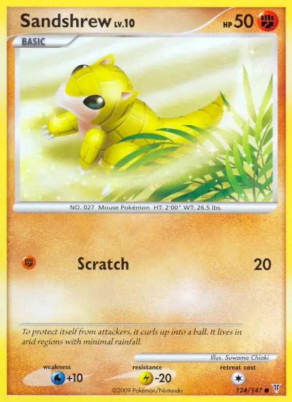 Sandshrew - 124/153 - Supreme Victors