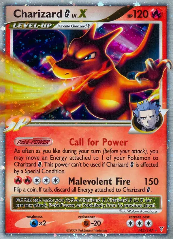 Charizard G LV.X - 143/153 - Supreme Victors