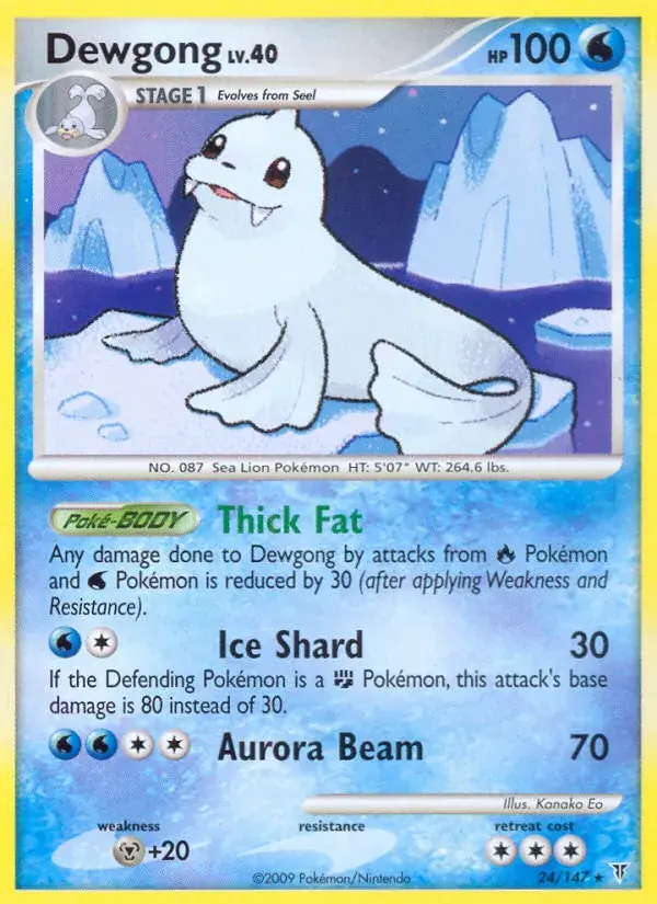 Dewgong - 24/153 - Supreme Victors