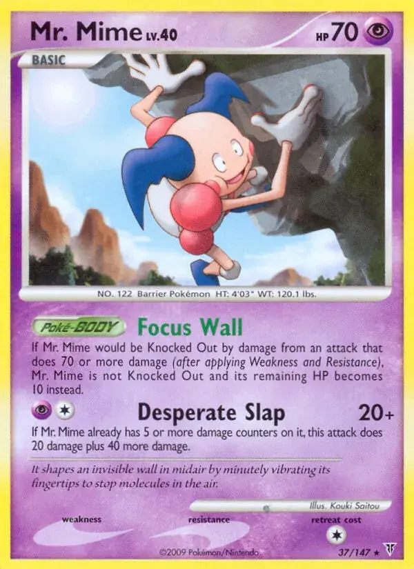 Mr. Mime - 37/153 - Supreme Victors