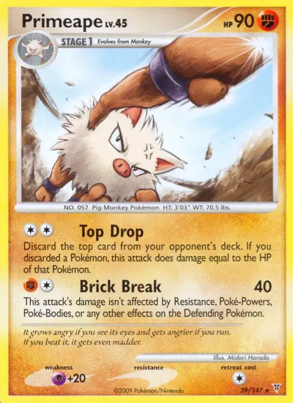 Primeape - 39/153 - Supreme Victors