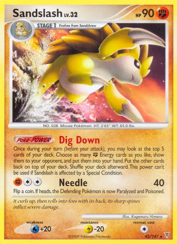 Sandslash - 42/153 - Supreme Victors