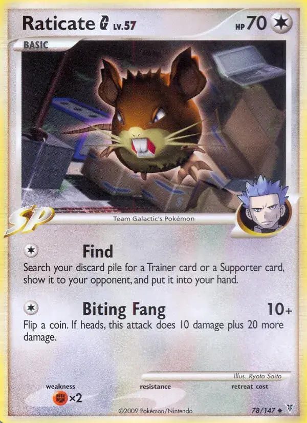 Raticate G - 78/153 - Supreme Victors