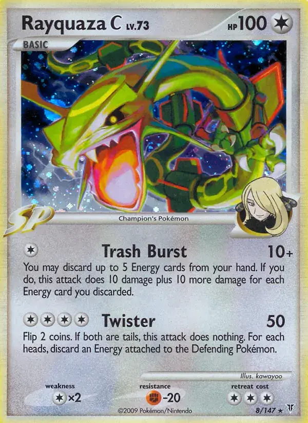 Rayquaza C - 8/153 - Supreme Victors