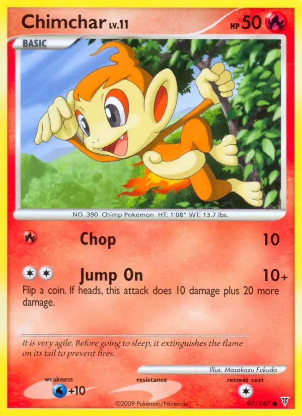 Chimchar - 97/153 - Supreme Victors