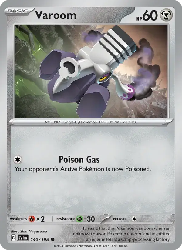 Varoom - 140/258 - Scarlet & Violet