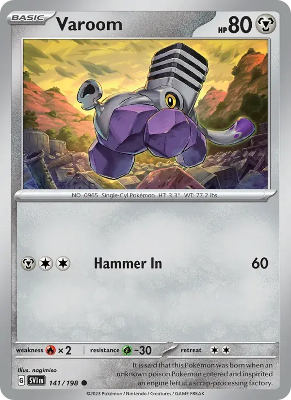 Varoom - 141/258 - Scarlet & Violet