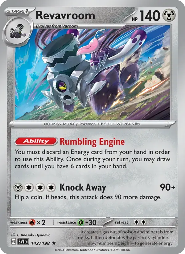Revavroom - 142/258 - Scarlet & Violet