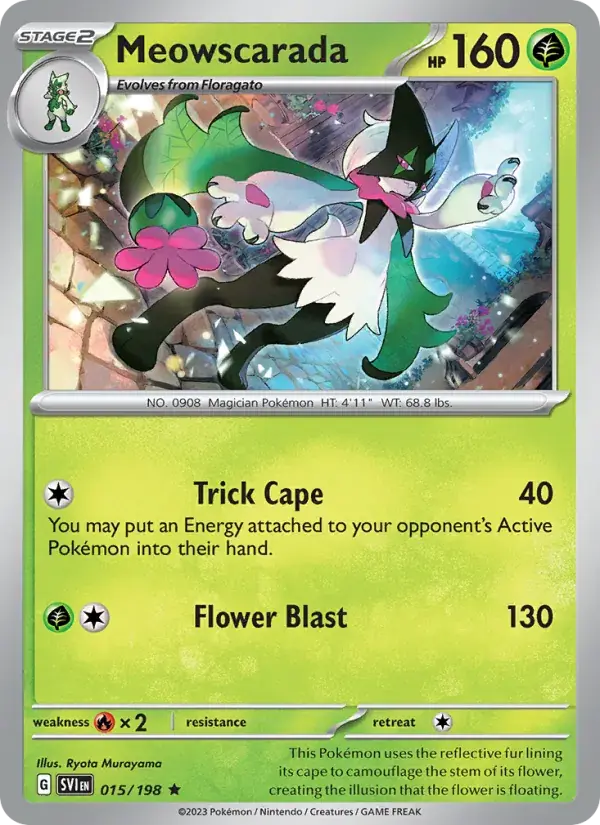 Meowscarada - 015/258 - Scarlet & Violet