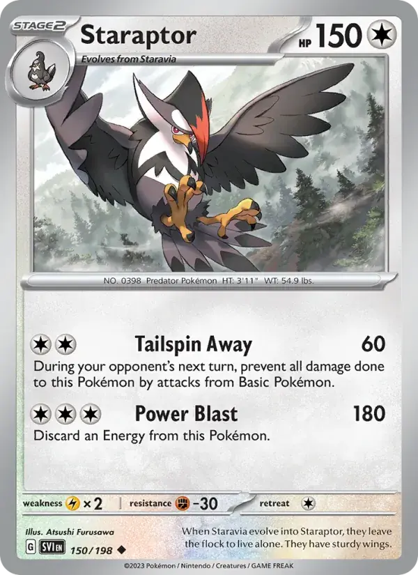 Staraptor - 150/258 - Scarlet & Violet