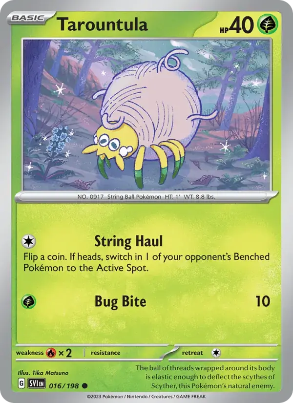 Tarountula - 016/258 - Scarlet & Violet
