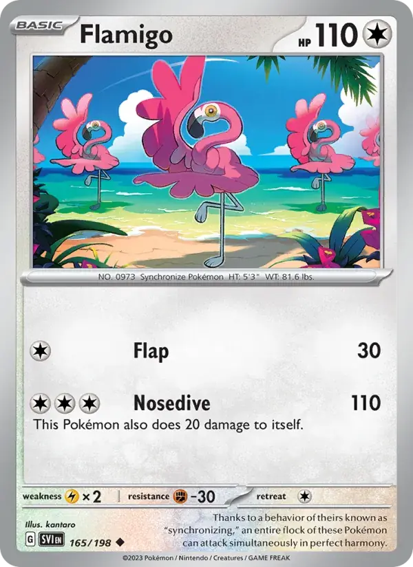 Flamigo - 165/258 - Scarlet & Violet