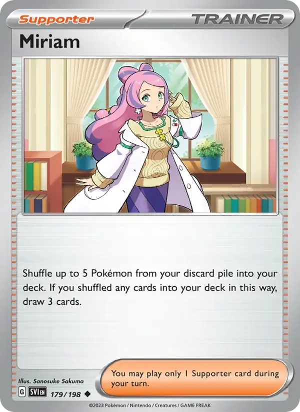 Miriam - 179/258 - Scarlet & Violet