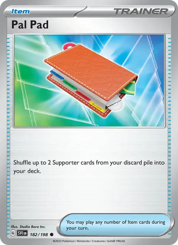 Pal Pad - 182/258 - Scarlet & Violet