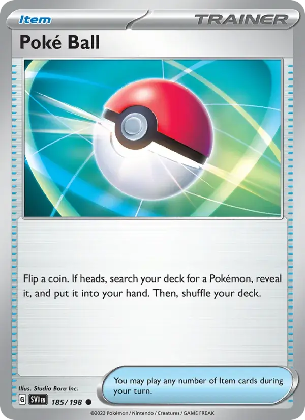 Poké Ball - 185/258 - Scarlet & Violet