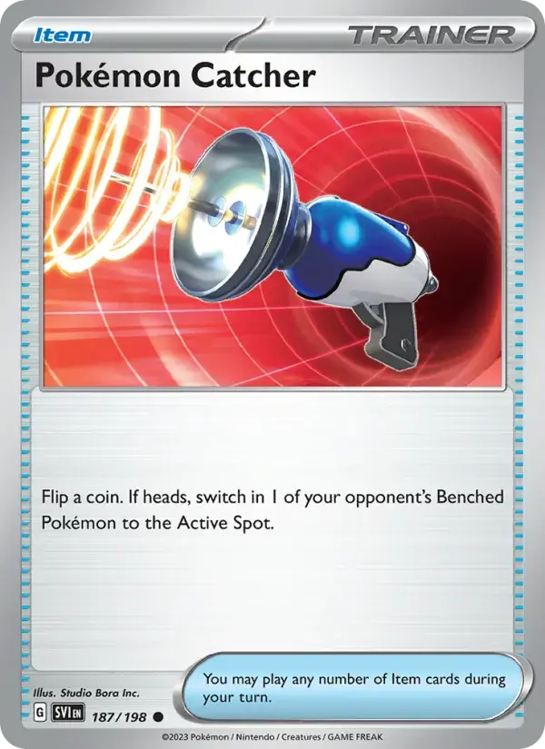 Pokémon Catcher - 187/258 - Scarlet & Violet