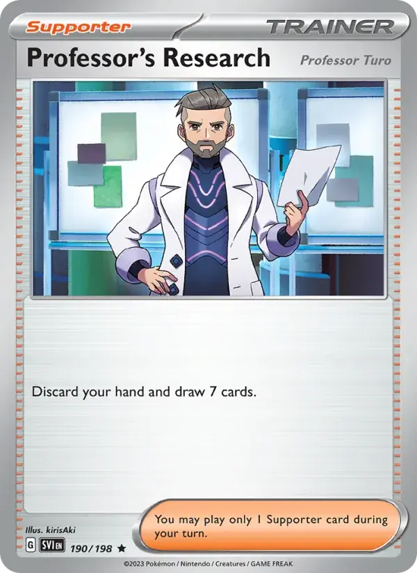 Professor's Research - 190/258 - Scarlet & Violet