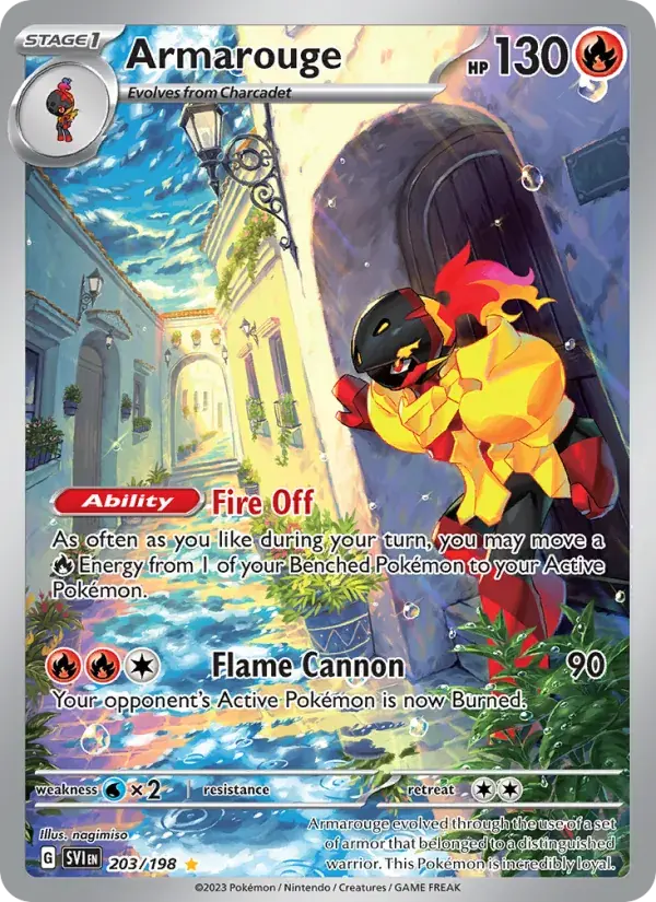 Armarouge - 203/258 - Scarlet & Violet