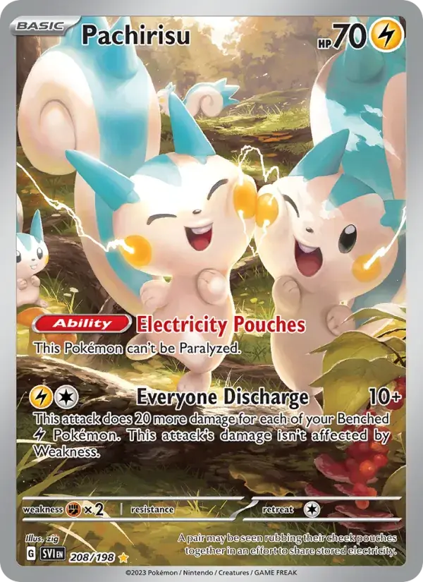 Pachirisu - 208/258 - Scarlet & Violet