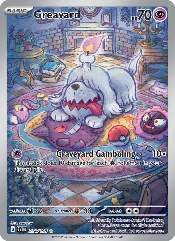 Greavard - 214/258 - Scarlet & Violet