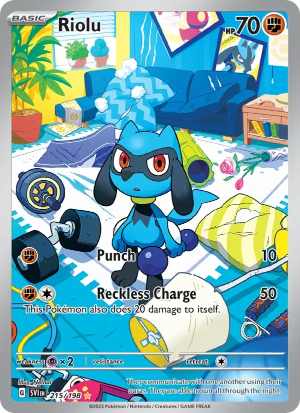 Riolu - 215/258 - Scarlet & Violet