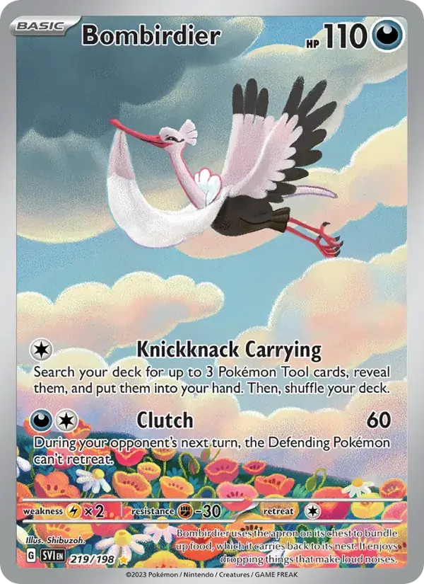 Bombirdier - 219/258 - Scarlet & Violet