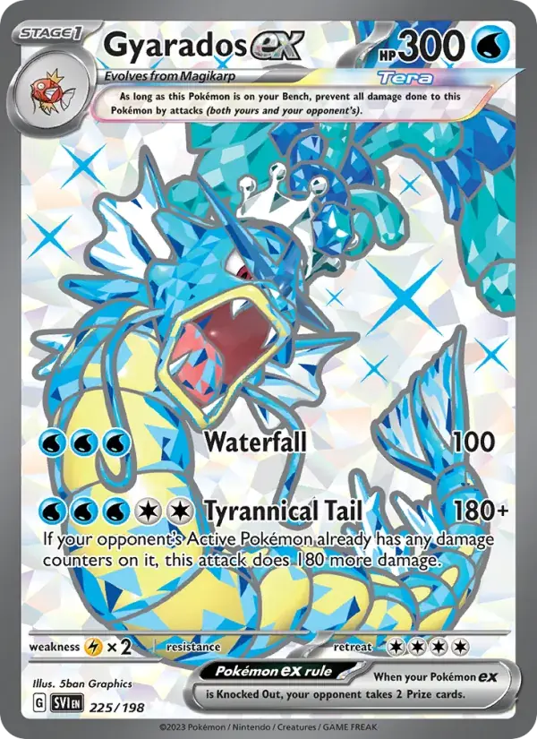 Gyarados ex - 225/258 - Scarlet & Violet