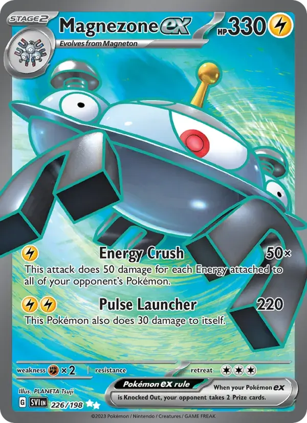 Magnezone ex - 226/258 - Scarlet & Violet