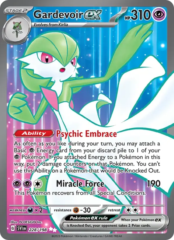 Gardevoir ex - 228/258 - Scarlet & Violet