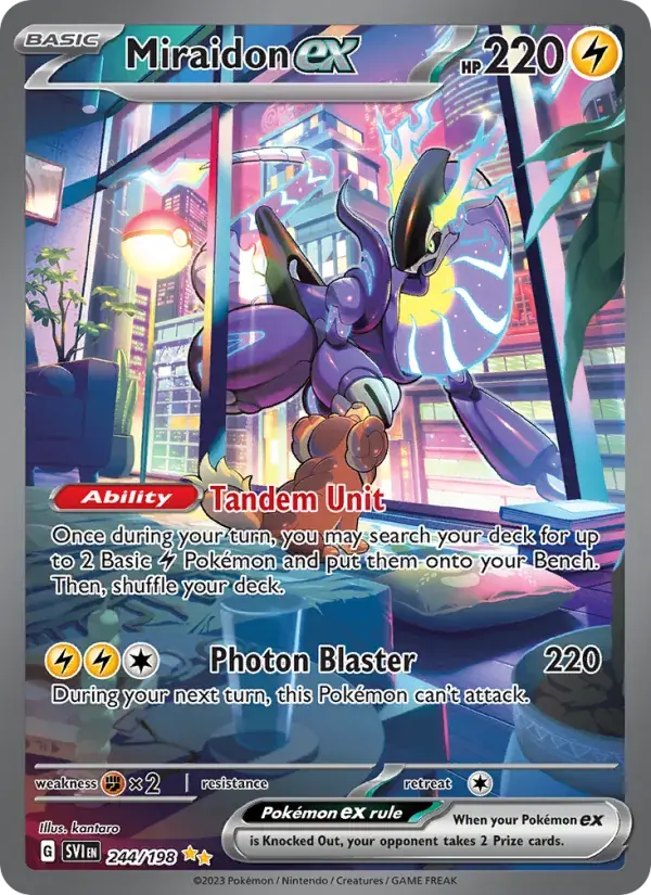 Miraidon ex - 244/258 - Scarlet & Violet