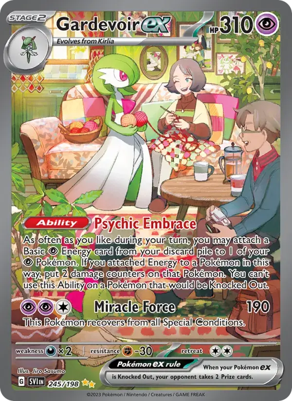 Gardevoir ex - 245/258 - Scarlet & Violet