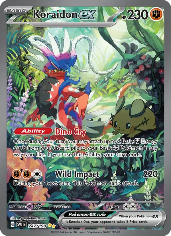 Koraidon ex - 247/258 - Scarlet & Violet