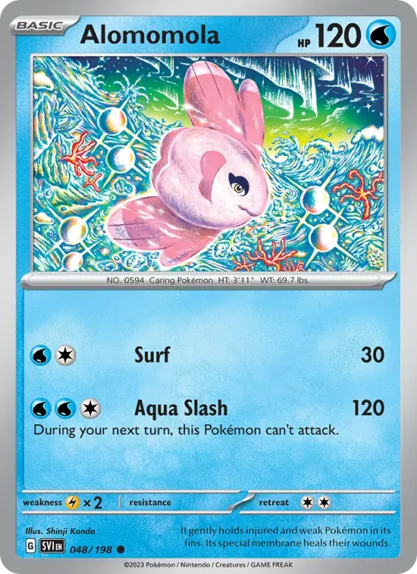 Alomomola - 048/258 - Scarlet & Violet
